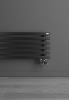 Полотенцесушитель водяной Broner MOOT H 8 380.1200 профиль 30х30 1200 мм схема 2