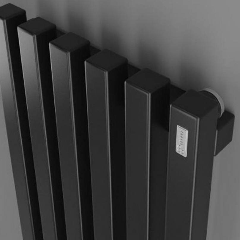 Изображение Полотенцесушитель водяной Broner MOOT V 8 1200.380 8 секций профиль 30х30 380 мм