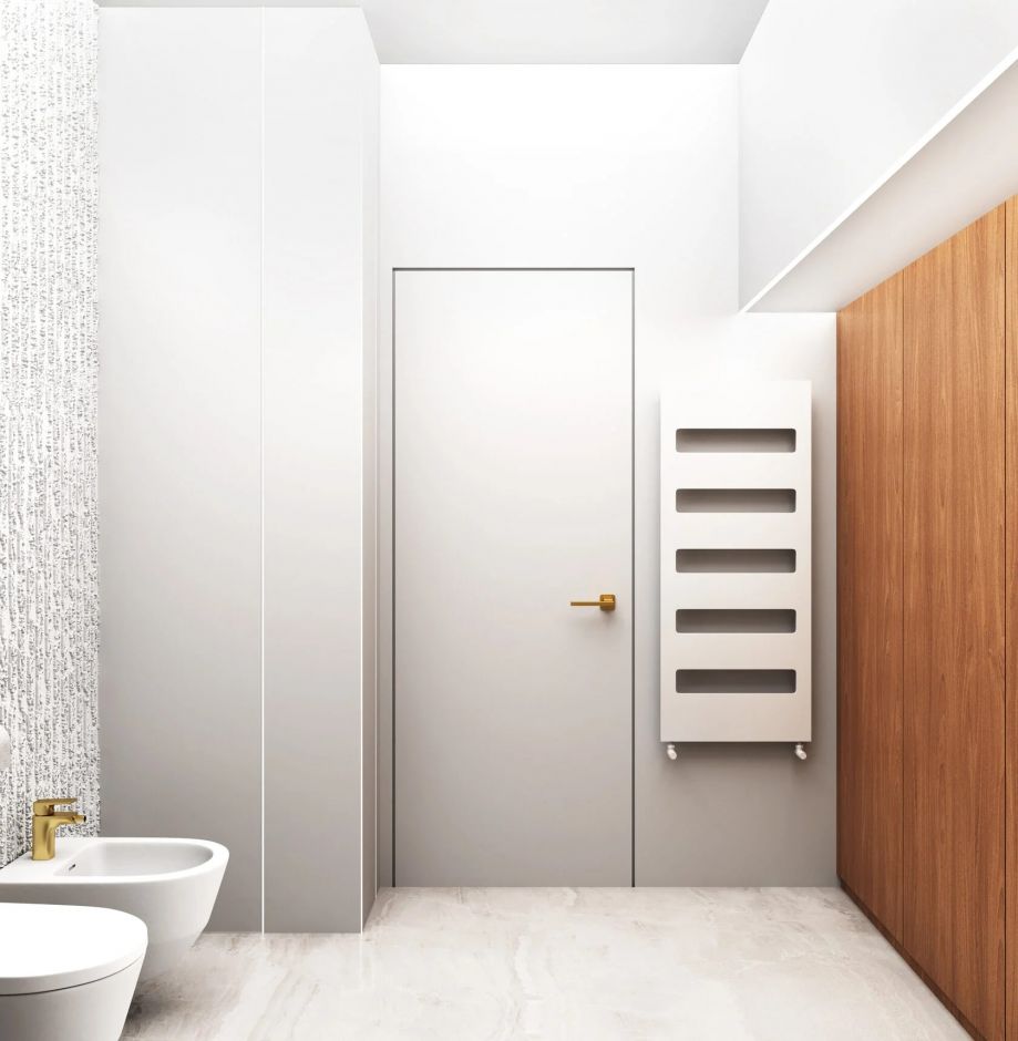 Водяной полотенцесушитель Broner Nove NV.050.120.0000.R вертикаль 500 мм