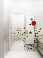 Полотенцесушитель водяной Broner Bolla BL.050.140.0000.R вертикальный 500 мм схема 3