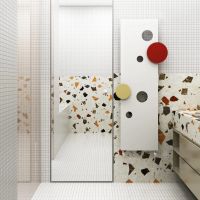 Полотенцесушитель электрический Broner Bolla BL.EL.050.140.0000.R вертикальный 500 мм схема 1