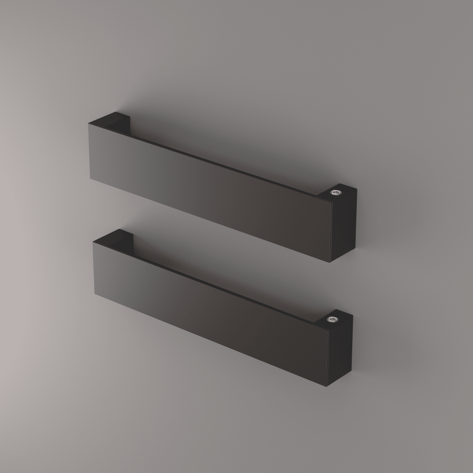 Изображение Полотенцесушитель электрический Broner Matua MT.EL.012.080.0000.R горизонтальный 120 мм