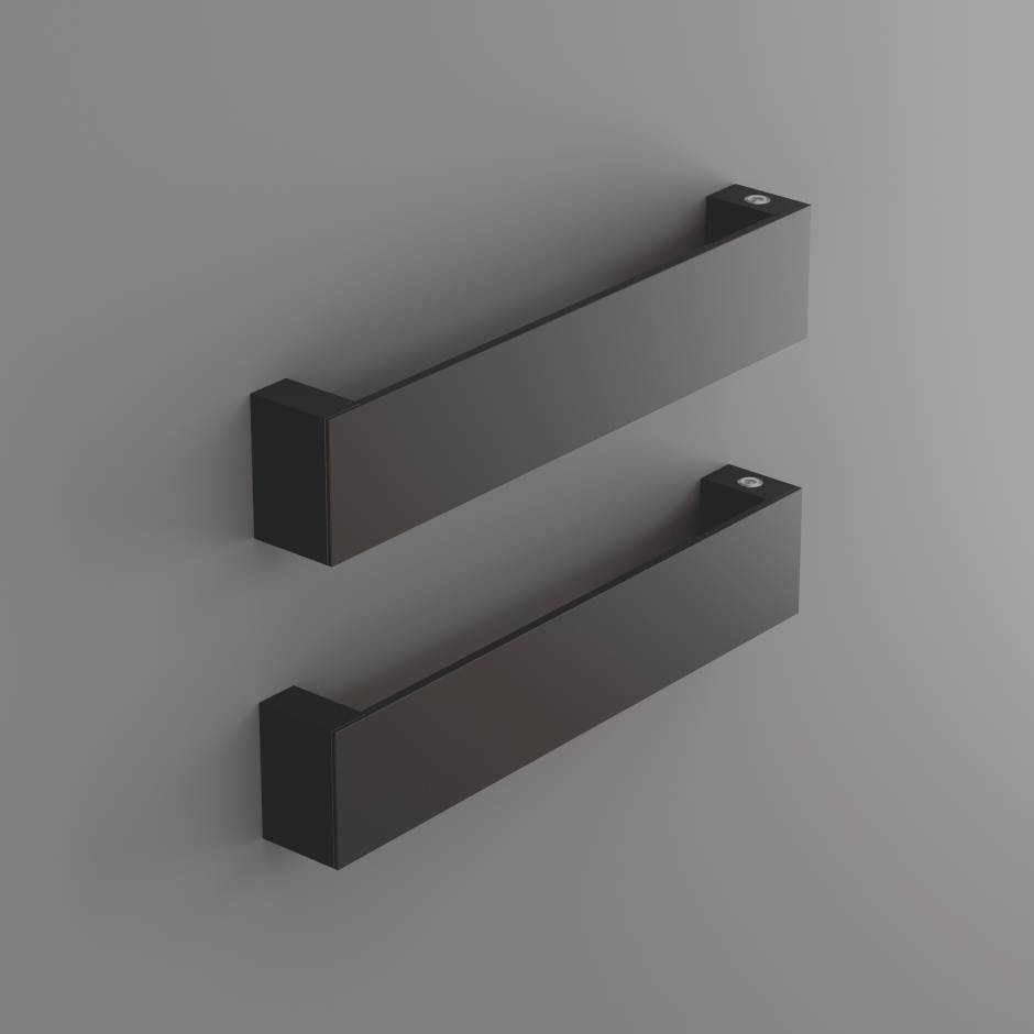 Полотенцесушитель электрический Broner Matua MT.EL.012.080.0000.R горизонтальный 120 мм ФОТО