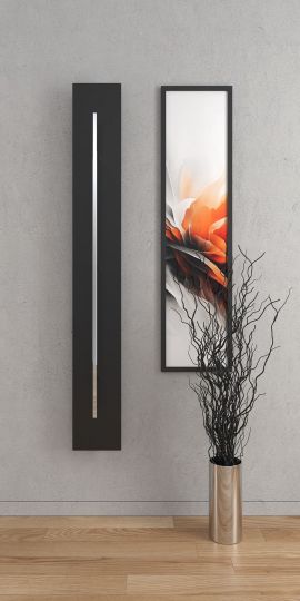 Полотенцесушитель Broner Vector VC.EL1550.200 электрический 200 мм схема 2