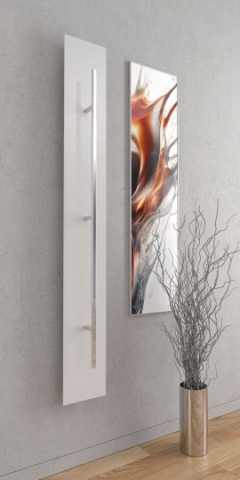 Дизайнерский полотенцесушитель Broner Vector V C.EL.1750.200 электрический 200 мм схема 5