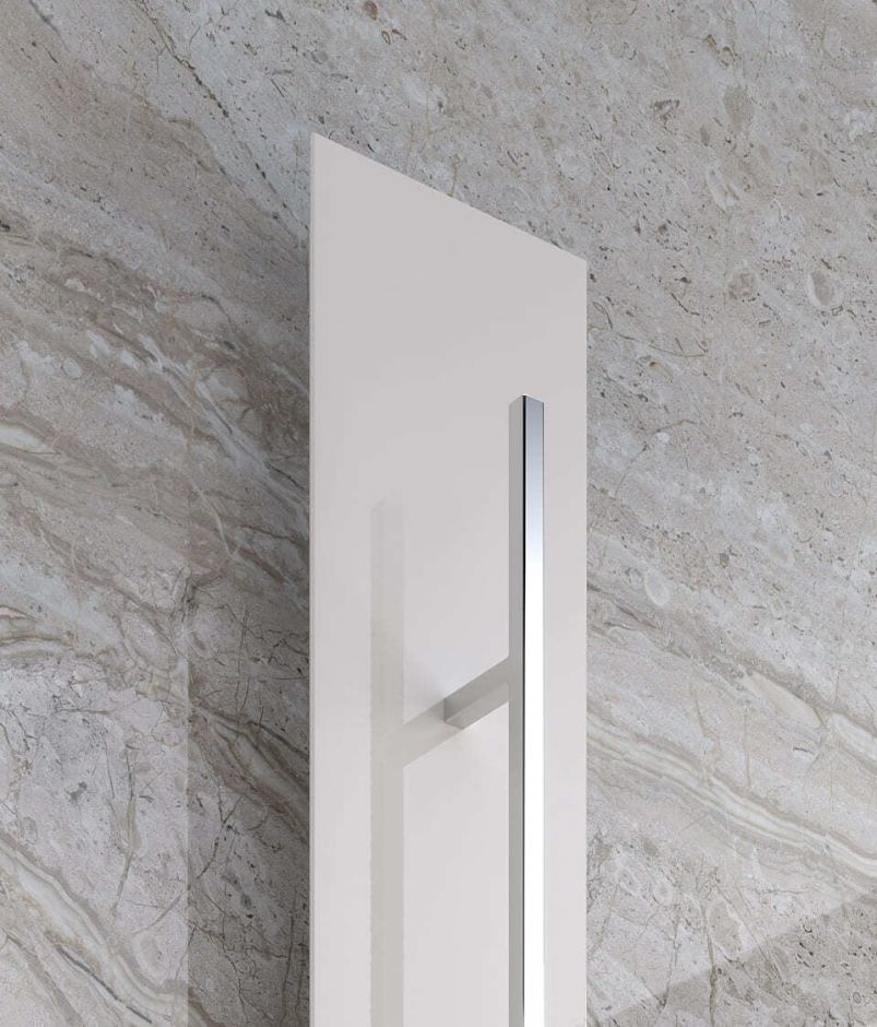 Дизайнерский полотенцесушитель Broner Vector V C.EL.1750.200 электрический 200 мм ФОТО