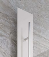 Дизайнерский полотенцесушитель Broner Vector V C.EL.1750.200 электрический 200 мм схема 6