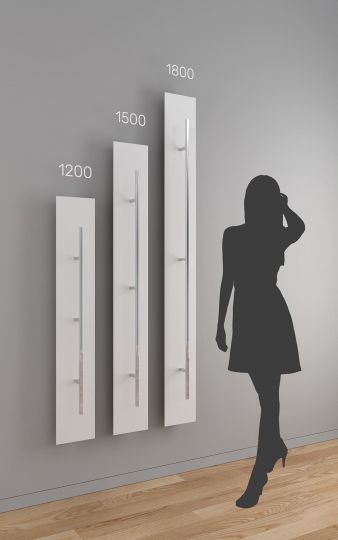 Электрический полотенцесушитель Broner Vector V C.EL.2050.200 дизайнерский 200 мм схема 13