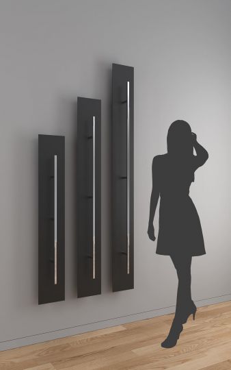 Электрический полотенцесушитель Broner Vector V C.EL.2050.200 дизайнерский 200 мм схема 14