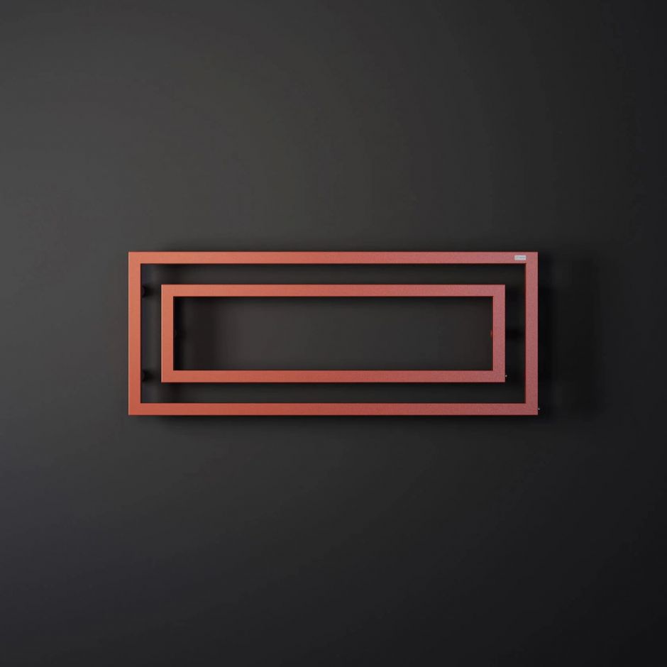 Полотенцесушитель электрический Broner Mono Due MD.EL.094.034.0000 дизайнерский 250 мм