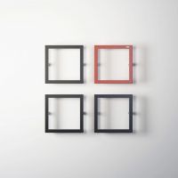 Полотенцесушитель электрический Broner Mono Q MQ.EL.040.040.0004 квадратный 400 мм схема 1