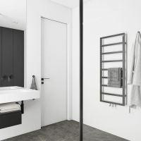 Полотенцесушитель водяной Broner Cube CB.050.180.0000 на ГВС 500 мм схема 1