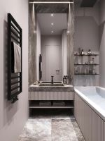 Полотенцесушитель водяной Broner Orlando ORL.050.080.0000 вертикальный 500 мм схема 2 Полотенцесушитель водяной Broner Orlando ORL.050.080.0000 вертикальный 500 мм схема 2