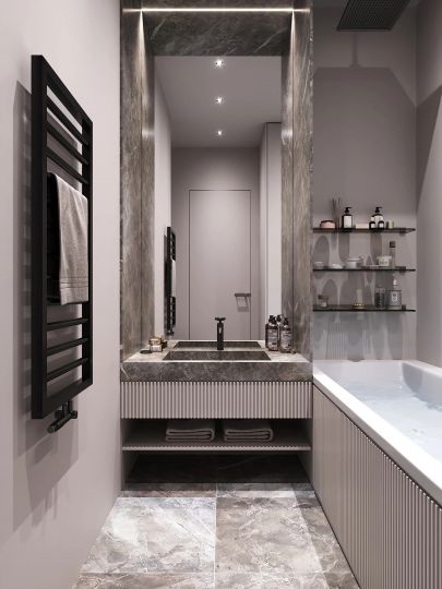 Полотенцесушитель водяной Broner Orlando ORL.050.120.0000 вертикальный 500 мм схема 2