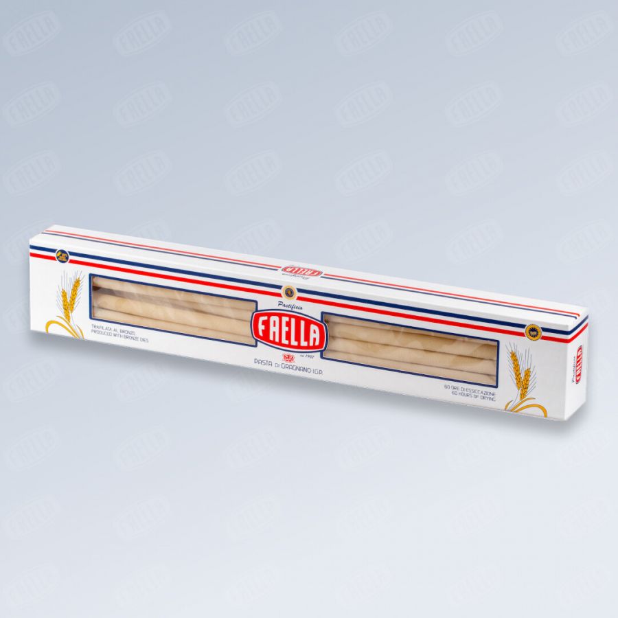 Паста Канделе 53 см 500 г, Pasta Candele lunghe 53 cm Pastificio Faella 500 g