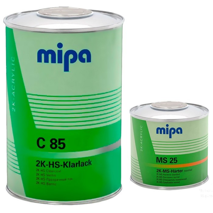 Mipa 2K HS Klarlack C85, Лак акриловый, объем 1,5л.