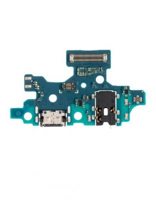 Нижняя плата для Samsung Galaxy A41 (A415) с разъемами зарядки, наушников и микрофоном