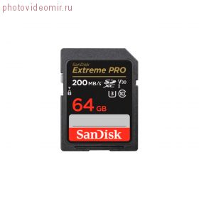 SanDisk Extreme PRO SDXC 64GB 200mbs