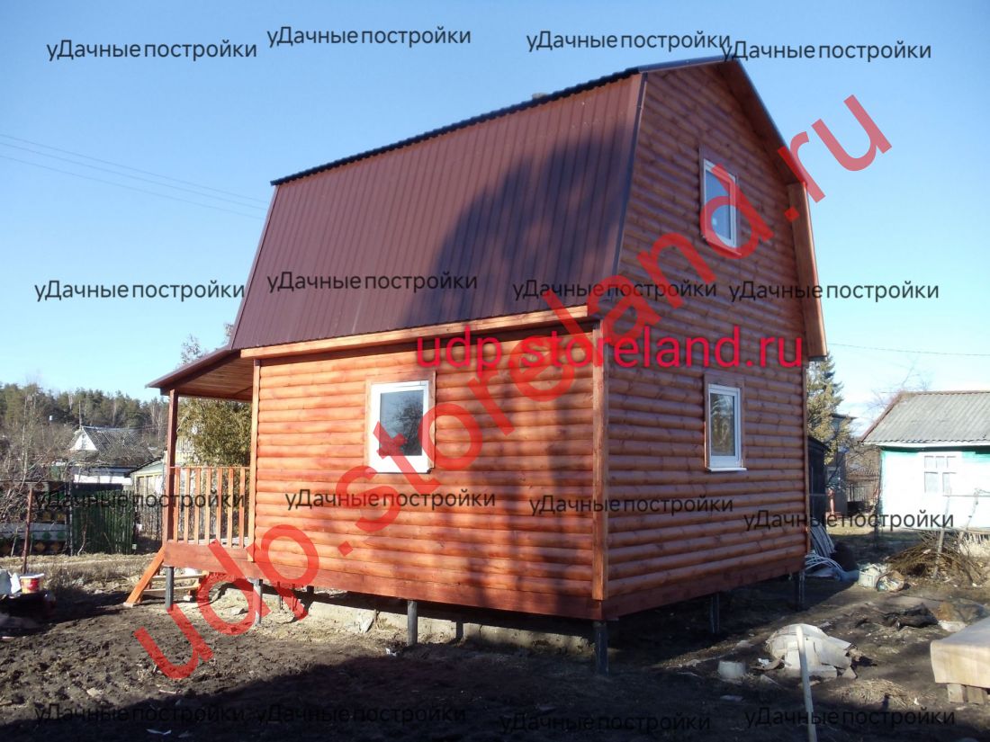 Дом 5 х 5 с мансардой