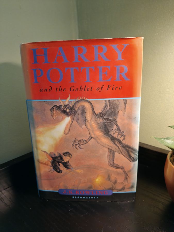 Harry Potter and the goblet of Fire британское издание 2 тираж