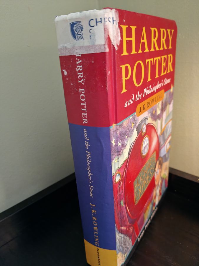 Harry Potter and the philosopher's stone large print первый тираж❗