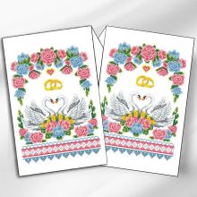 РВМ_039 Virena. Рушник свадебный малый