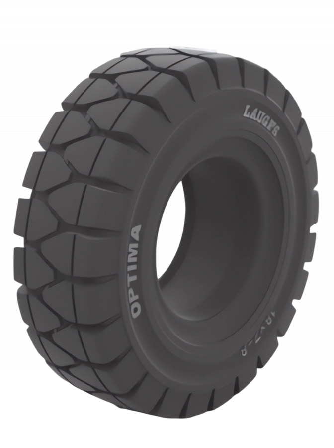 Шина цельнолитая 250-15 7.50" OPTIMA TR LAUGFS (с буртом)
