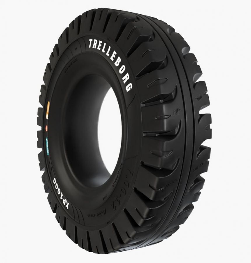 Шина цельнолитая 355/45-15 (28x12.5-15) XP1000 Trelleborg (без бурта)