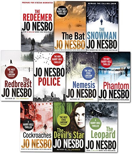 Harry Hole by Jo Nesbo полная коллекция по-английски, по-норвежски