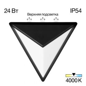 Светильник Уличный Настенный Citilux DOMUS CLU0804BK LED Черный, Высокопрочный Полимер / Ситилюкс.