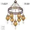 Люстра Подвесная Citilux Каир CL419165 Бронза, Металл / Ситилюкс.