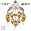 Люстра Подвесная Citilux Каир CL419185 Бронза, Металл / Ситилюкс.