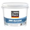 Краска Фасадная Linnimax 100 Acrylat 9,4л Белая, Универсальная База 3 / Линнимакс 100 Акрилат.