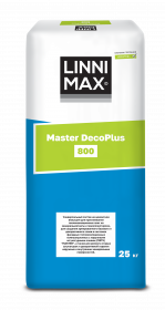 Состав Клеевой Фасадный 800 Master DecoPlus 25кг / Линнимакс 800 Мастер ДекоПлюс.