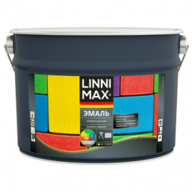 Эмаль Алкидная Linnimax Эмаль Универсальная 2,3л для Внутренних и Наружных Работ База 3 / Линнимакс.