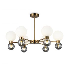 Люстра Freya Bony FR5394CL-12BS Латунь, Черный