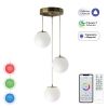 Люстра Умная Каскадная Citilux Адам Смарт CL228A033 RGB LED Бронза, Металл / Ситилюкс