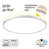 Светильник с Подсветкой Citilux NORMA CL748400 LED Белый, Высокопрочный Полимер / Ситилюкс