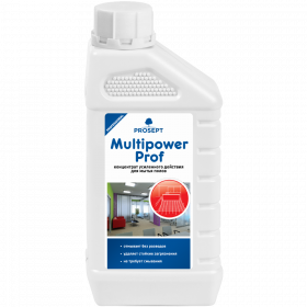 Средство для Мытья Пола Prosept Multipower Prof 1л 101-1 / Просепт