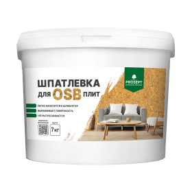 Шпатлевка для Плит OSB Prosept 7кг 081-7 / Просепт