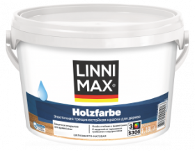 Краска для Дерева Linnimax Holzfarbe 1,18л Шелковисто-Матовая База 3 / Линнимакс Хольцфарбе