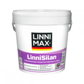 Краска Интерьерная Linnimax LinniSilan 0,9л Глубокоматовая База 1 / Линнимакс ЛинниСилан