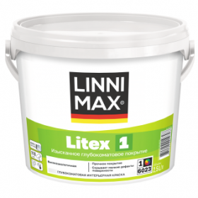 Краска Интерьерная Linnimax Litex 1 2,5л Глубокоматовая База 1 / Линнимакс Литекс 1