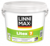 Краска Интерьерная Linnimax Litex 7 2,5л Шелковисто-Матовая База 1  / Линнимакс Литекс 7