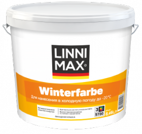 Краска Фасадная Linnimax Winterfarbe 8,46л База 3 / Линнимакс Винтерфарбе