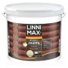 Лазурь для Дерева Linnimax Аква Лазурь 9л Бесцветный для Внутренних и Наружных Работ / Линнимакс