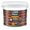 Лазурь для Дерева Linnimax Аква Лазурь 9л Рябина для Внутренних и Наружных Работ / Линнимакс