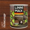Лазурь-Гель для Дерева Linnimax Лазурь-Гель 0,75л Палисандр Тонкослойная для Наружных Работ / Линнимакс