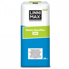 Состав Армирующий и Клеевой Linnimax 800 Master Decoplus 25кг / Линнимакс 800 Мастер Декоплюс