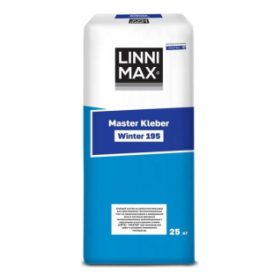 Состав Клеевой Фасадный Linnimax 195 Master Kleber Winter Коричнево-Красный 25кг / Линнимакс 195 Мастер Клебер Винтер